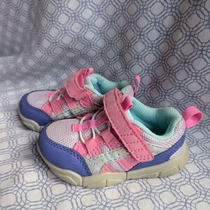 Stride Rite Pink and Purple Kids Sneakers